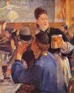 Kącik kawiarniano-koncertowy autorstwa Édouard Manet