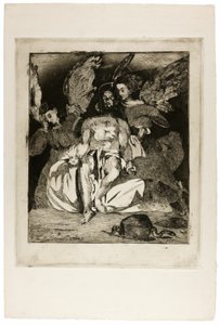 Martwy Chrystus z aniołami autorstwa Édouard Manet