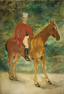 Portret jeździecki Michela Arnauda, 1875. autorstwa Édouard Manet