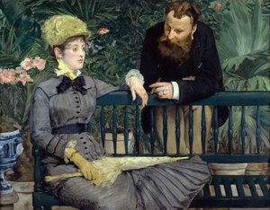 W szklarni autorstwa Édouard Manet
