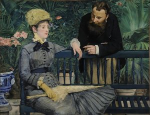 W Konserwatorium autorstwa Édouard Manet