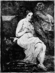 Toaleta, 1861 autorstwa Édouard Manet