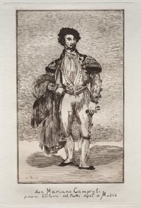 Tancerz (Don Mariano Camprubi) autorstwa Édouard Manet