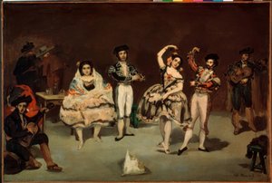 balet hiszpański autorstwa Édouard Manet
