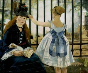 Kolej autorstwa Édouard Manet
