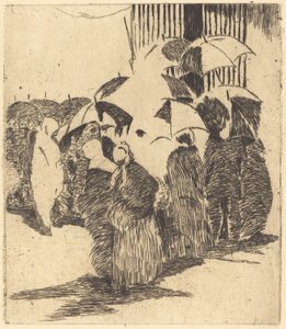 Kolejka przed rzeźnikiem Kolejka przed rzeźnikiem, 1870. autorstwa Édouard Manet