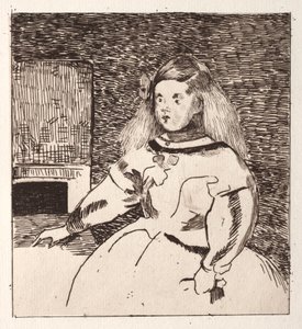 Niemowlę Małgorzata autorstwa Édouard Manet