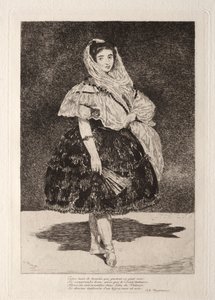 Lola de Valencia autorstwa Édouard Manet