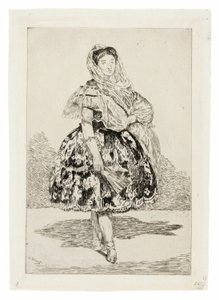 Lola de Valencia autorstwa Édouard Manet