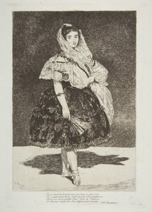 Lola de Valence autorstwa Édouard Manet