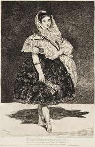 Lola de Valence autorstwa Édouard Manet