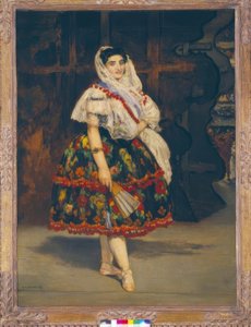 Lola z Walencji autorstwa Édouard Manet