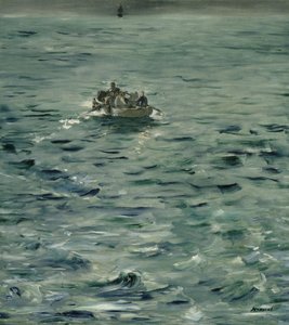 Ucieczka z Rochefort autorstwa Édouard Manet