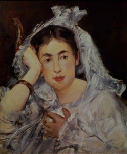 Marguerite de Conflans z kapturem autorstwa Édouard Manet