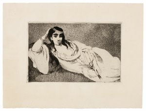 Odaliska autorstwa Édouard Manet