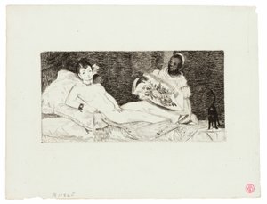 Olympia (opublikowana płyta) autorstwa Édouard Manet