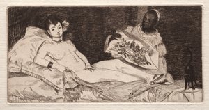Olimpia, 1867. autorstwa Édouard Manet