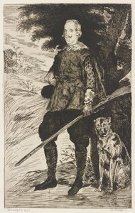Filip IV autorstwa Édouard Manet