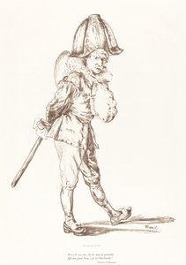 Punchinello autorstwa Édouard Manet