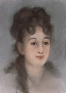 Portret Evy Gonzalès autorstwa Édouard Manet