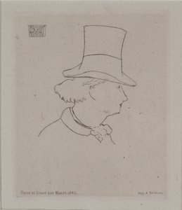 Portret Baudelaire