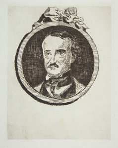 Portret Edgara Allana Poe, 1876. autorstwa Édouard Manet