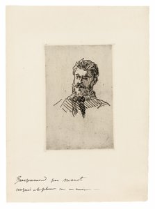 Portret Felixa Bracquemonda autorstwa Édouard Manet