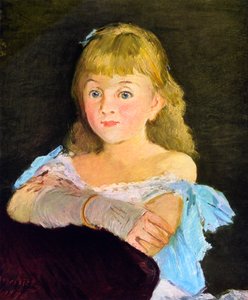 Portret Liny Campineanu, 1878. autorstwa Édouard Manet
