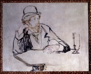 Portret irlandzkiego powieściopisarza Georgesa Moore