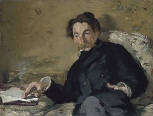 Stéphane Mallarmé autorstwa Édouard Manet