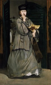 Uliczna śpiewaczka autorstwa Édouard Manet
