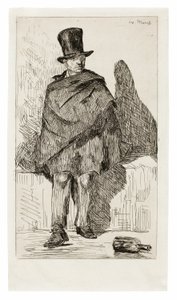Pijący Absynt autorstwa Édouard Manet