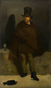 Pijący Absynt, 1859 autorstwa Édouard Manet