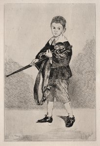 Chłopiec z mieczem autorstwa Édouard Manet