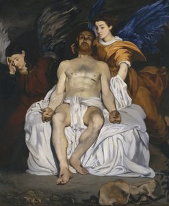 Martwy Chrystus z aniołami autorstwa Édouard Manet