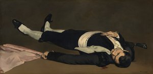 Martwy torreador autorstwa Édouard Manet