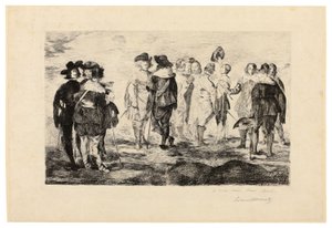 Mali Kawalerzyści autorstwa Édouard Manet