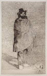 Filozof (akwaforta i sucha igła) autorstwa Édouard Manet