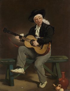 Hiszpański piosenkarz, 1860. autorstwa Édouard Manet