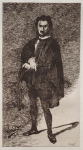 Tragiczny aktor autorstwa Édouard Manet