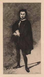 Aktor tragiczny, 1866. autorstwa Édouard Manet