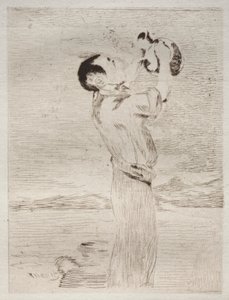 Pijący wodę autorstwa Édouard Manet