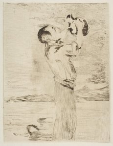 Pijący wodę, 1870-74. autorstwa Édouard Manet