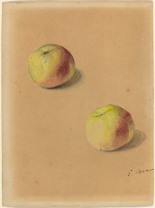 Dwa jabłka autorstwa Édouard Manet