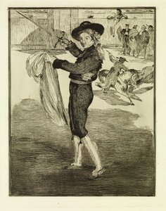 Victorine Meurent w kostiumie espady autorstwa Édouard Manet