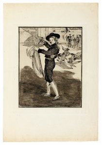Victorine Meurent w kostiumie „Espada” autorstwa Édouard Manet