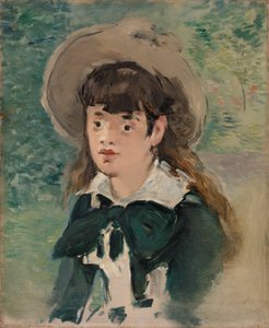 Młoda dziewczyna na ławce autorstwa Édouard Manet