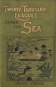 Okładka książki "Twenty Thousand Leagues Under The Sea" Julesa Verne