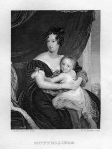 „Miłość matki”, ok. 1833 r.
