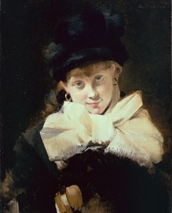 Portret młodej dziewczyny